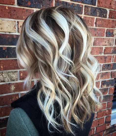 dirty blonde with platinum highlights